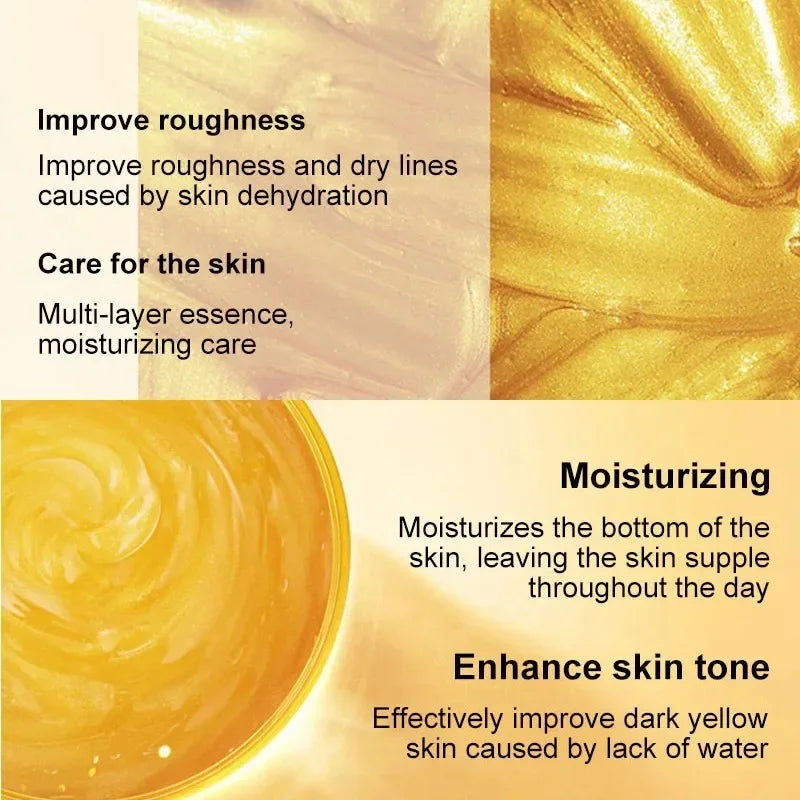 24K Gold Sleeping Mask 120g – Firming & Brightening Night Cream