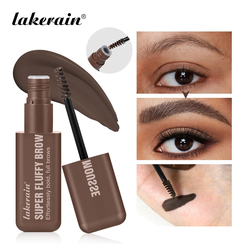 Brow Mousse Super Fluffy High Color Rendering Fill In The Sparse And Vacant Parts of The Eyebrows Smooth Super Fluff Thick Brow Oasis Select