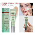 Correcting CC Cream Foundation Moisturizing Waterproof Even Skin Tone Base Makeup Lasting Conceal Pores CC Cream Primer Cosmetic Oasis Select 3 Green