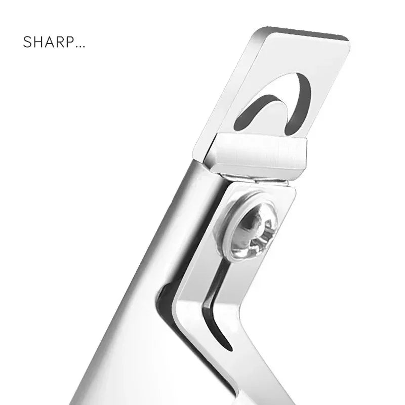 Professional False Nail Clippers False Nail Nippers Pointed ClippersUType Nail Clippers Acrylic False Nail Edge Trimmer Stainles Oasis Select