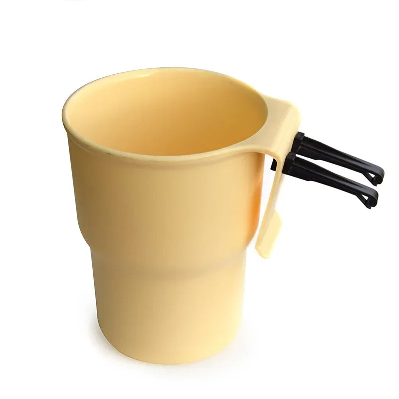 Car Water Cup Holder 2 in 1 Beverage Holder Trash Can Mobile Phone Holder Air Outlet Chair Back Door Armrest Multifunctional Box Oasis Select E
