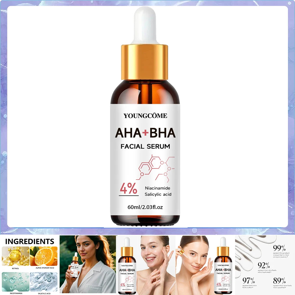 AHA 30% BHA 2% Exfoliating Face Peel Serum | YOUNGCOME Face Peel Serum Oasis Select 60ml-1pcs