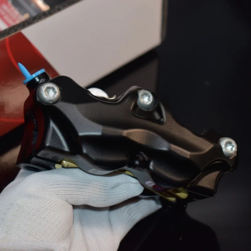 Motorcycle 484 large radiation brake caliper 100MM installation spacing, aluminum alloy piston suitable for front wheel braking Oasis Select