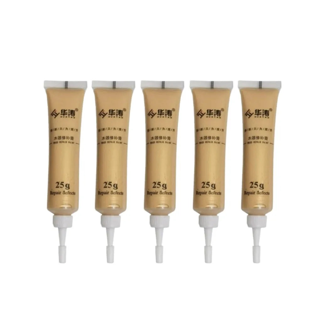 Wood Furniture Scratch Repair Cream – Touch-Up Paint Filler Furniture Repair Cream Oasis Select 5pcs-J