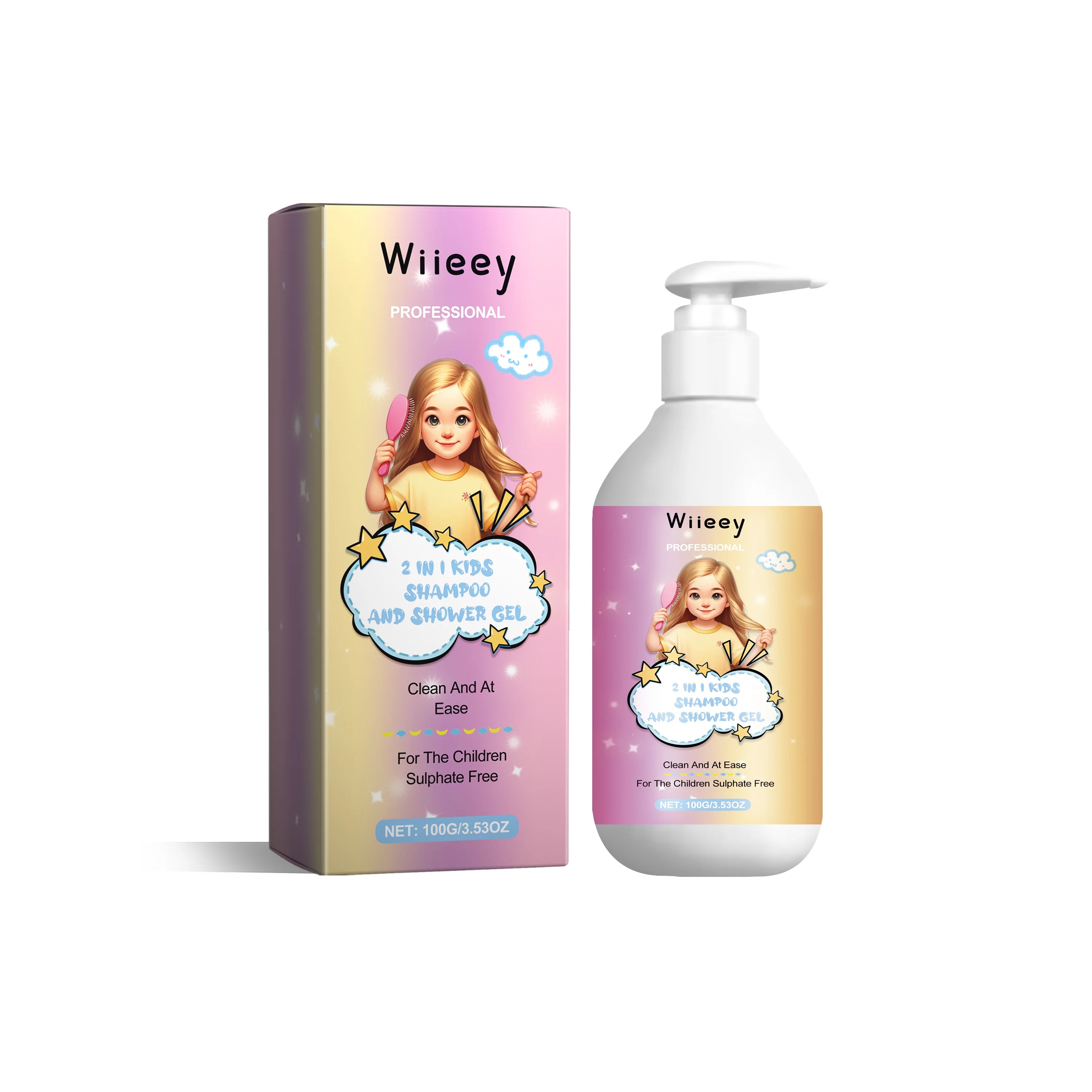 Wiieey Hair Edge Control Spray & Finishing Cream – Frizz Fix Hair Styling Cream Oasis Select Shampoo Shower Gel