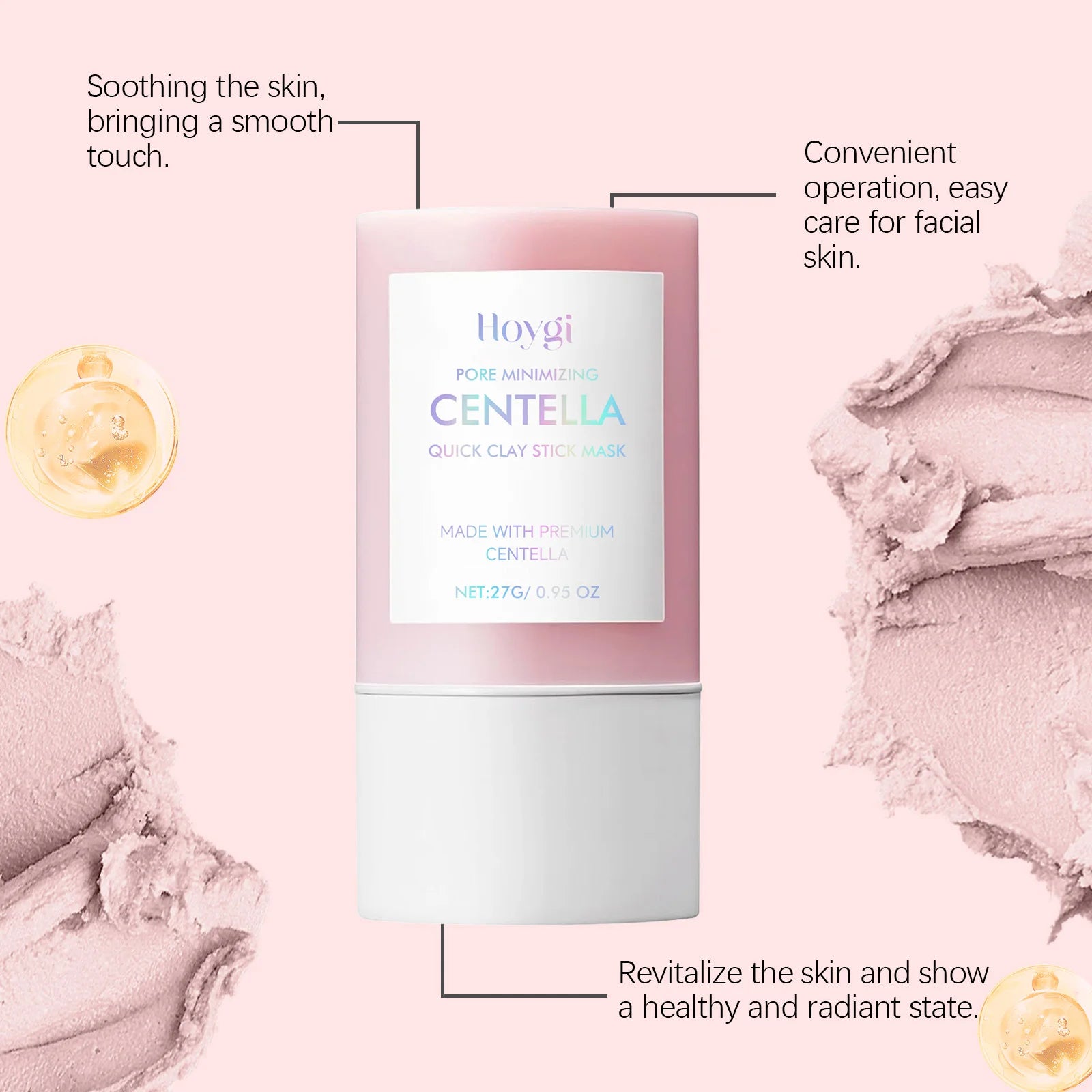 Eelhoe Centella Clay Stick Mask – Pore Minimizing, Brightening