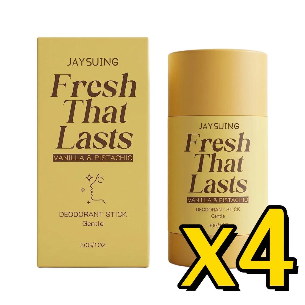 Vanilla Deodorant Antiperspirant Remove Underarm Body Bad Odor Refreshing Lasting Aroma Anti Sweating Portable Perfumed Stick Oasis Select 30g Boxed x 4