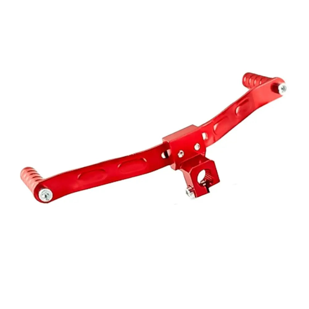 For Motorbike Aluminum Gear Shift Lever Dual/2 Way Footrest Replacement Compatible with Various Motorcycle Models Oasis Select red