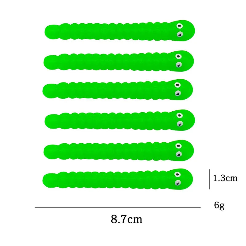 5 Pcs Stretchy Sensory Worm Strings TPR Textured Noodle Pulling Toys for Stress Relief and Relaxation Fidgets for Children Alike Oasis Select