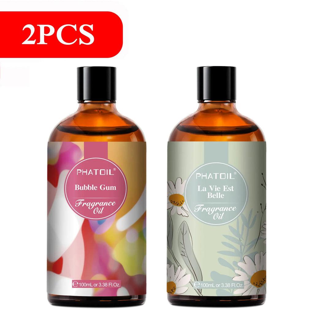 PHATOIL 100ml Fragrance Oil – Coconut, Vanilla, Musk & More