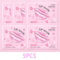 LAIKOU Lip Mask Moisturizing Hydrating Repair Lighten Lip Lines Labial Gel Patch Lips Pad Patches Lip Care Products 10/5PCS Oasis Select 5pcs