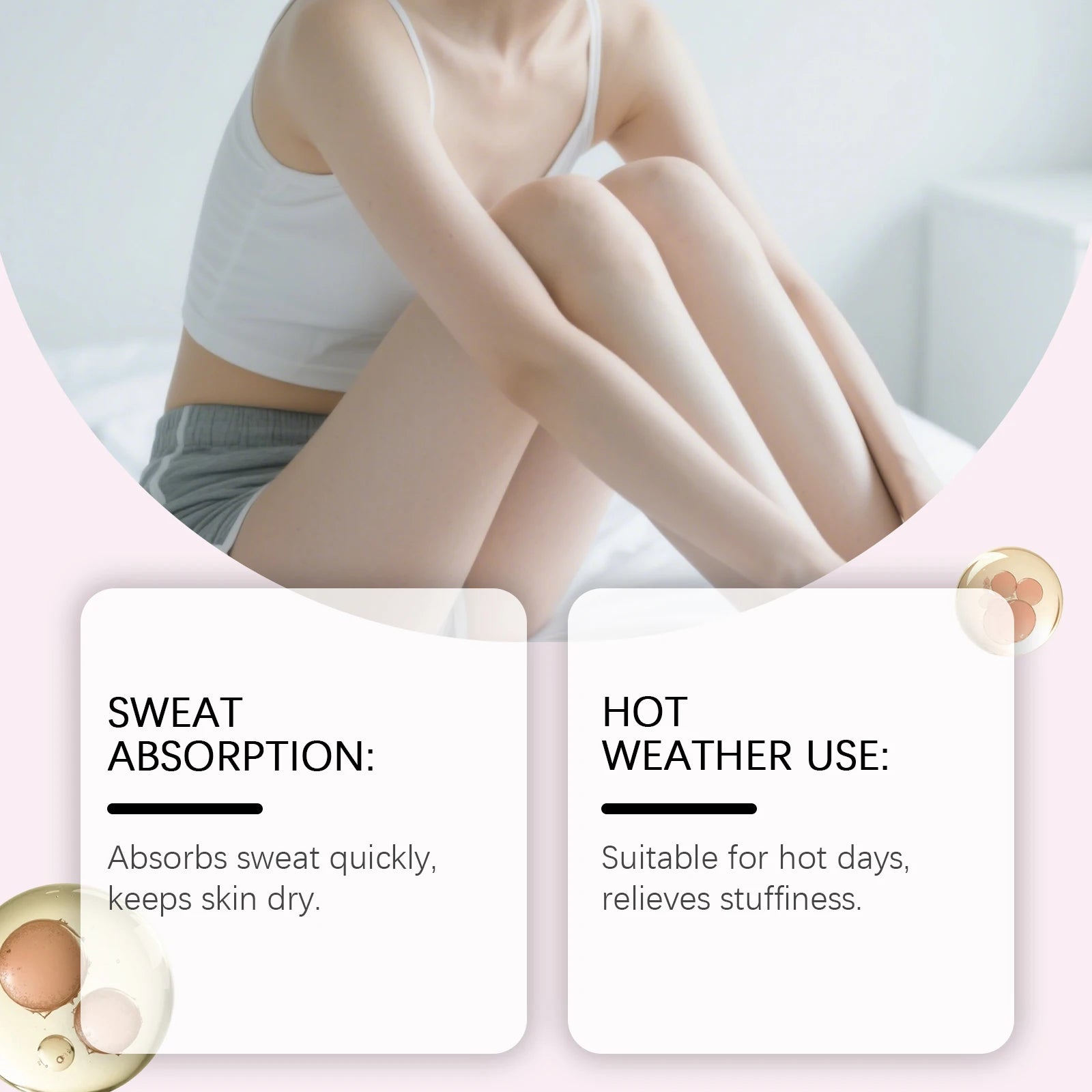 Comfort Powder All Over Body Powder Sweat Wicking Odor Resistant Chafing Prevention Talc-Free Dry Comfort for Women & Men Oasis Select