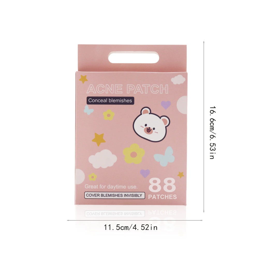 88-Pc Hydrocolloid Pimple Patches – Invisible Overnight Hydrocolloid Pimple Patch Oasis Select