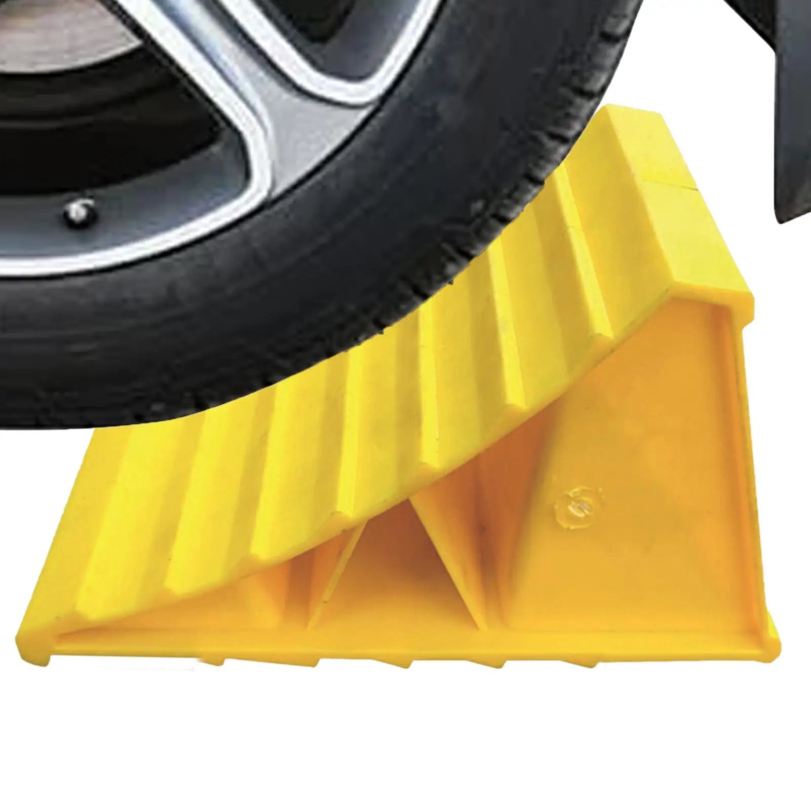 Tire Stopper Car Parking Stopper Portable Tire Slip Stopper Sturdy Anti-Slip Block For Secure Car Trailer Truck Parking gadgets Oasis Select