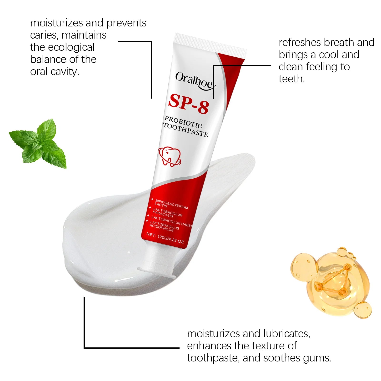 Mint Cleaning Toothpaste Remove Plaque Stains Keep Fresh Breath Improve Oral Care Hygiene Teeth Brightening Toothpastes 120g Oasis Select