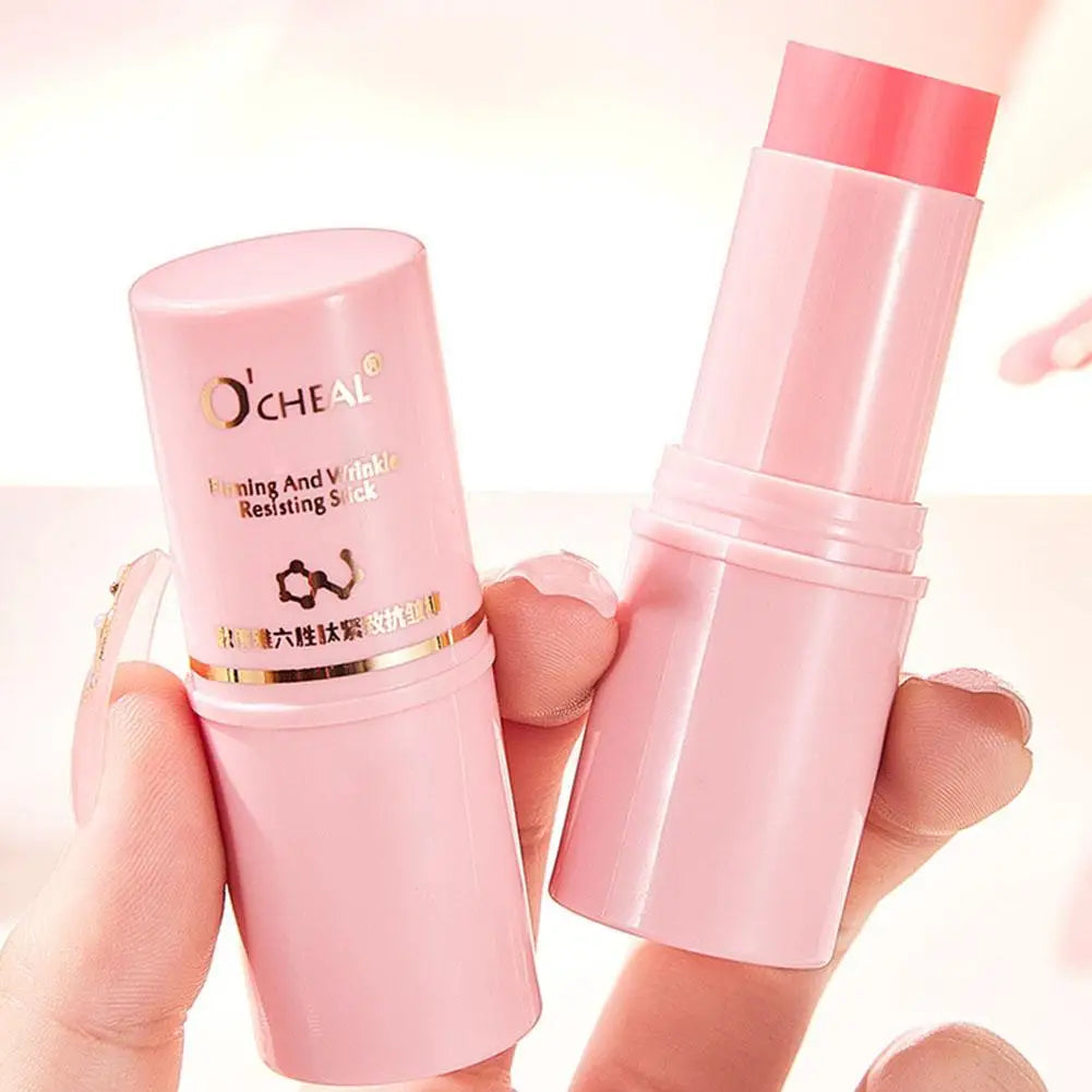 Facial Hydrating Stick Deeply Moisturizer Face Primer Stick Collagen Boosting Moisture Balm Stick Six Peptides Face & Eye Care Oasis Select