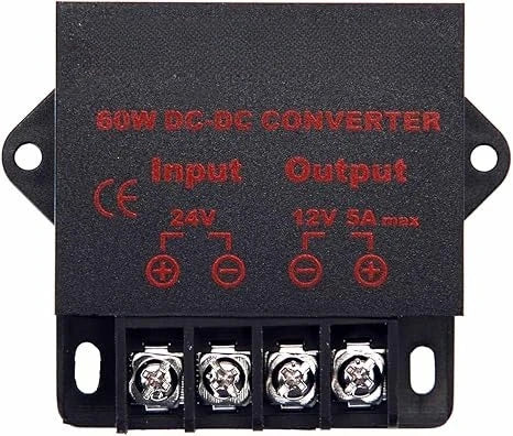 DC To DC 12V 24V To 5V 5A 25W Converter Step Down Regulator Regulated Power Supplies Transformer Converter For Railway Signals Oasis Select 24V to 12V 5A