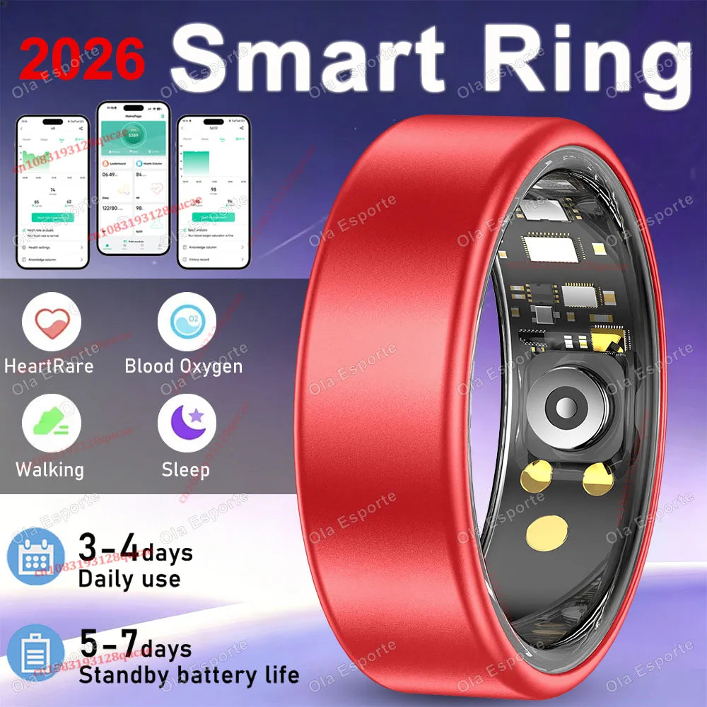 Ola Esporte Smart Ring – Heart Rate, Sleep & SpO₂ Tracker