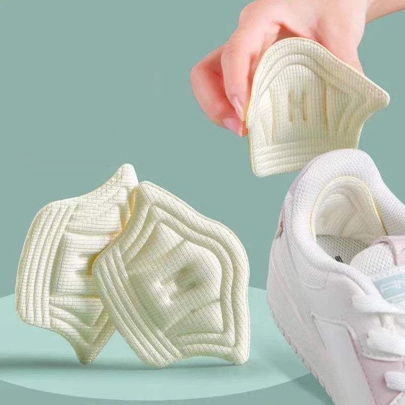 3/5pairs insoles patch heel pads for sport shoes back sticker adjustable size antiwear feet pad cushion insert insole Oasis Select