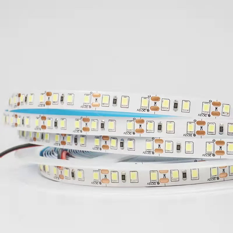 DC 5V 12V 24V 2835 Led Strip 5m White Tape Light Ribbon Not Waterproof 5 12 24 V Volt LED Strip Tape Lamp Flexible Kitchen Home Oasis Select
