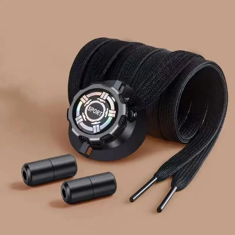 1 Pair Of No-Tie Sport Locks - Rotating Buckles For Thick Laces, Quick Fasten Unisex For Outdoor & Athletic Shoes Oasis Select A1