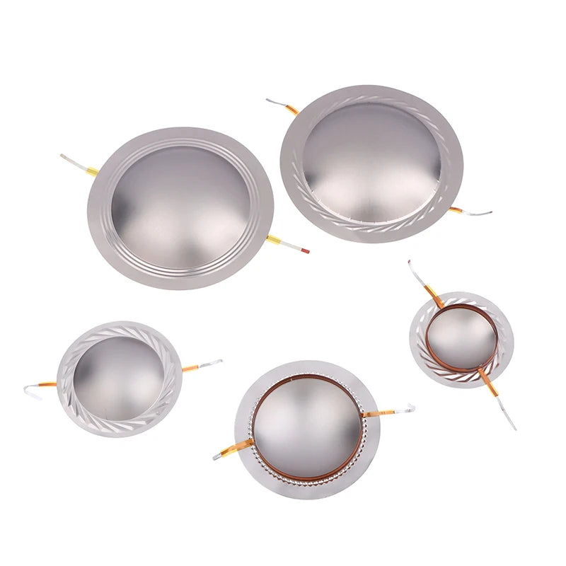 1Pc 34.4/44.4/51.5/72.2/74.5MM Audio Driver Speaker Titanium Film Tweeter Voice Coil Membrane DIY Treble Speaker Repair Oasis Select