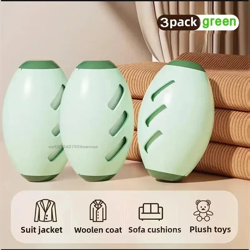 Reusable Lint Roller High-Quality Washable & Portable Strong Adhesive for Pet Hair and Dust Removal Clothes Furniture Travel Oasis Select 3PCS-Green