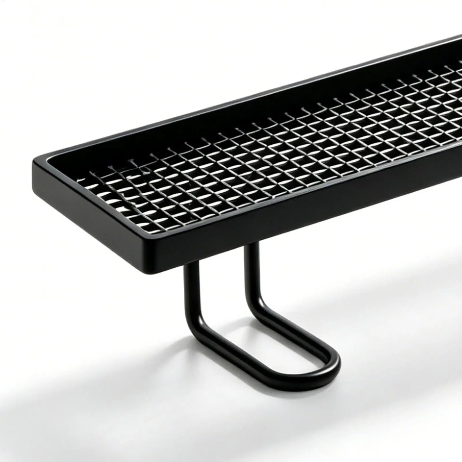 Bathroom Counter Shelf Draining Anti Slip Faucet Shelf Heavy Duty Hollow Out No Drill Bathroom Shelf Bathroom Sink Organizer Oasis Select
