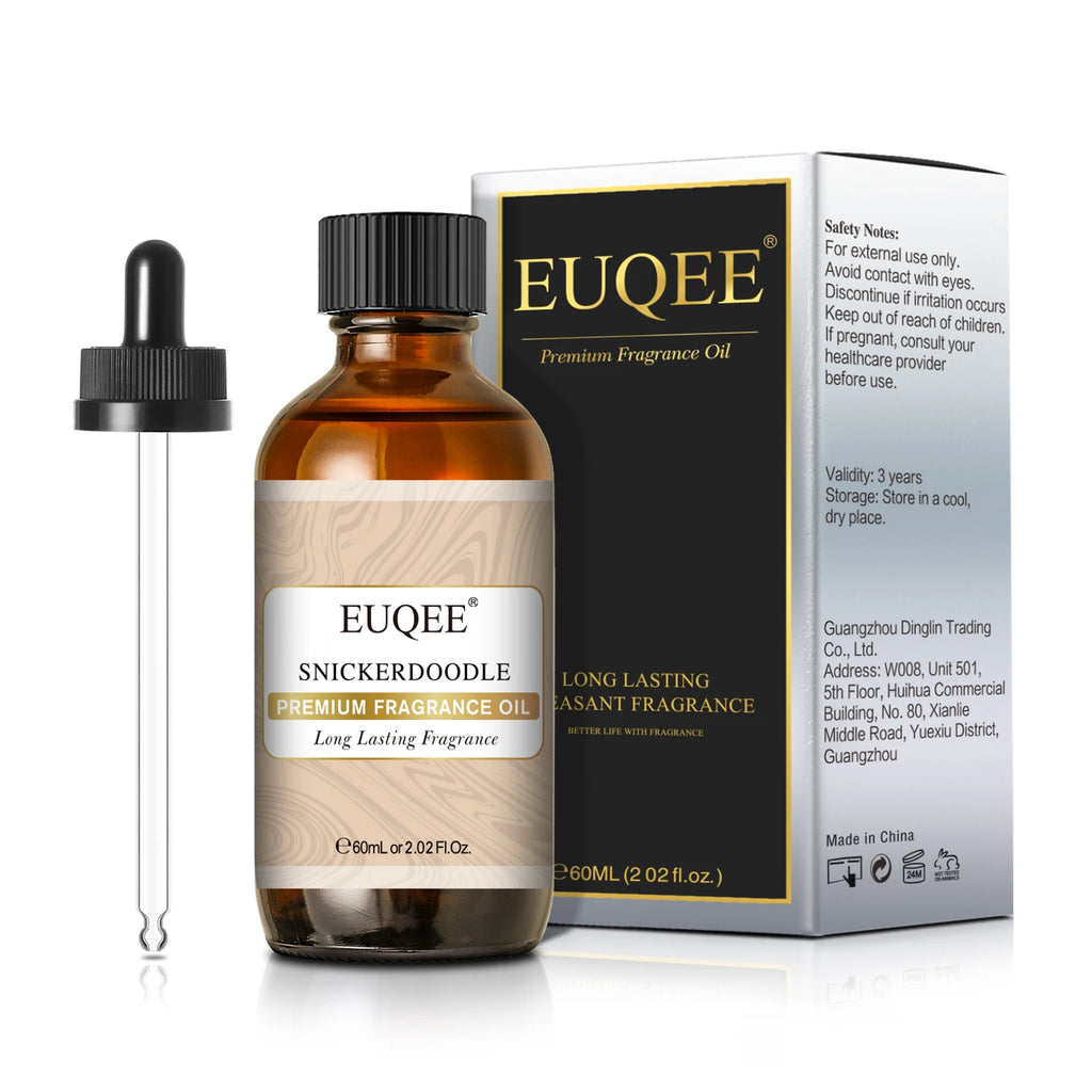 EUQEE 60ml Men's Fragrance Oil – Reed & Car Diffuser Oil