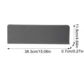 Sun Visor Extender Leather Visor Extender Attachment for Car Visor Anti-glare Automotive Sunvisor Extending Supplies for Trailer Oasis Select Gray