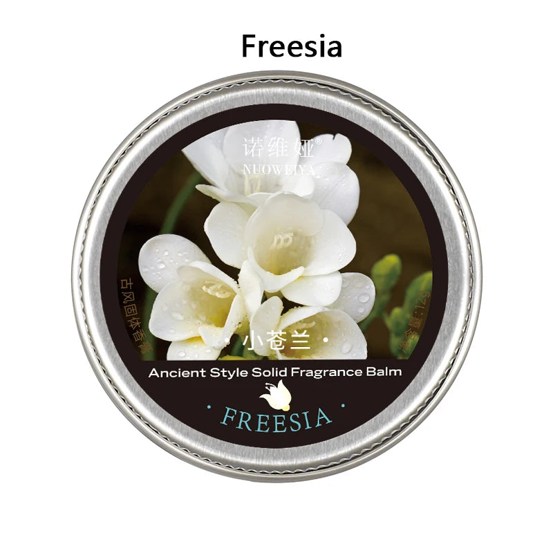 Solid Perfume Balm – Long-Lasting Unisex Fragrance Gift Solid Perfume Balm Oasis Select Freesia