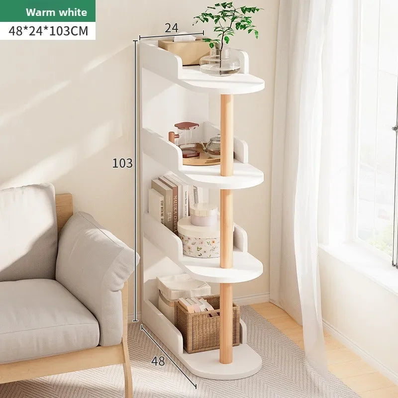 Multi-functional Bedside table Small storage cabinet Bedroom bedside very narrow crevice Small cabinet Oasis Select