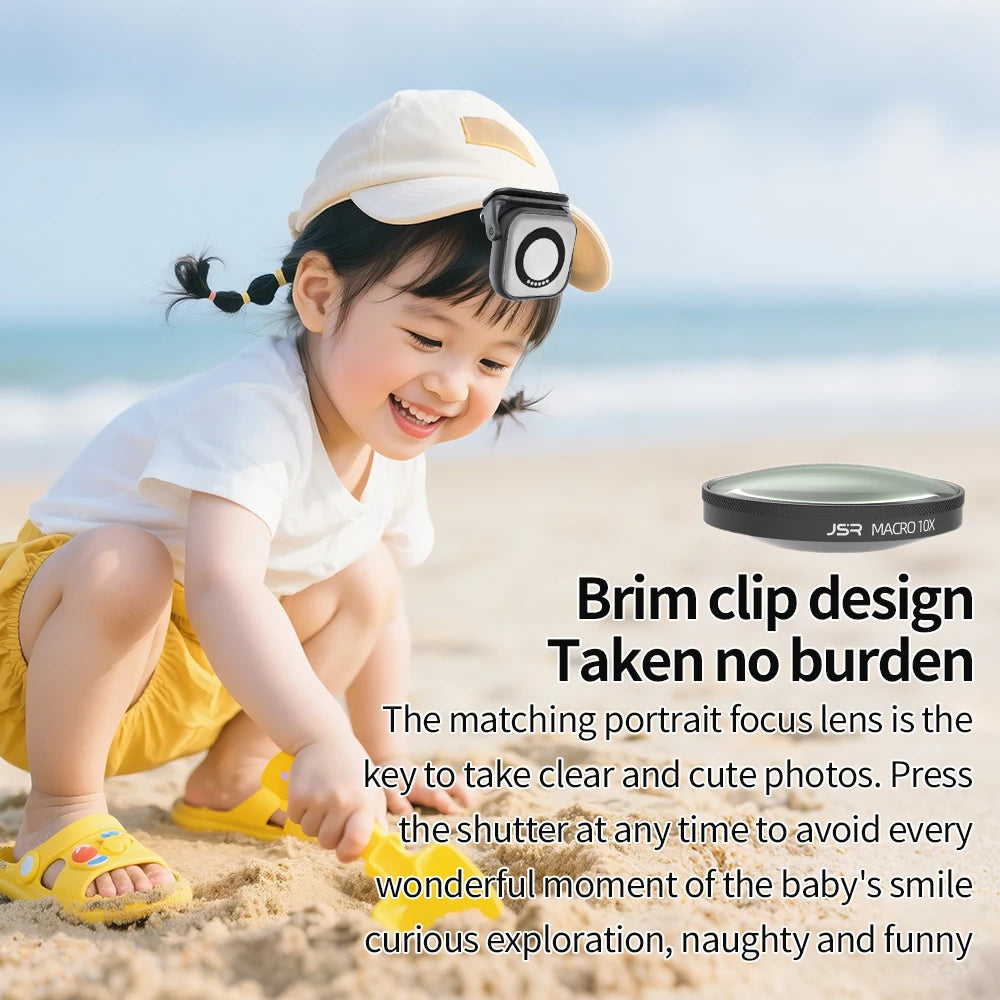 DJI OSMO Nano 10X Macro Lens Clip | Portrait Filter Accessory