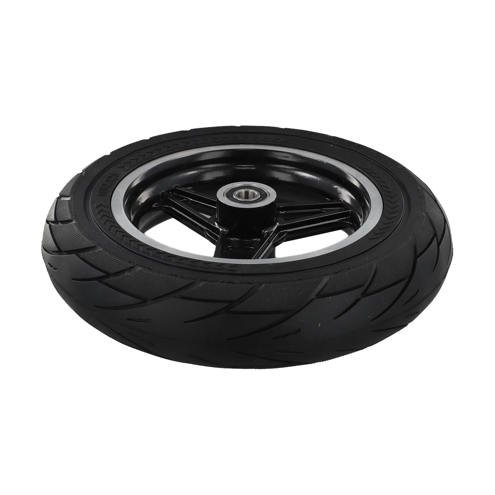 Outdoor Sports Solid Tire Complete Wheel 10MM/12MM Disc Brake 248MM Outer Diameter Hollow Solid Tire Brand New Oasis Select