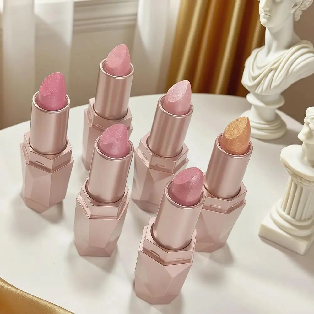 SAM SUGAR Diamond Glitter Lipstick – Metallic Pearlescent Shine