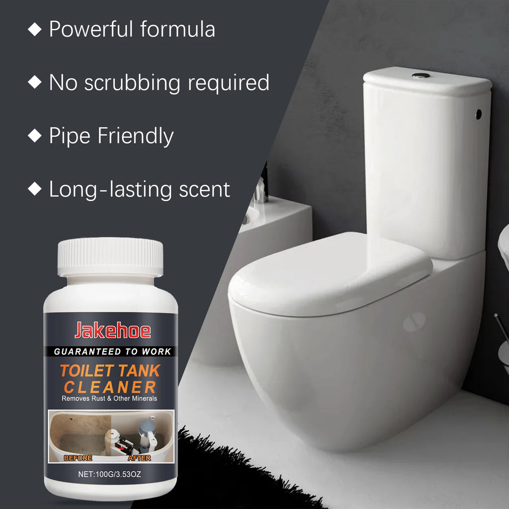 Toilet Tank Cleaner Rust & Mineral Remover Deep Cleaning Tank Improve Odors Deodorization Toilet Tank Descaler 100g Oasis Select