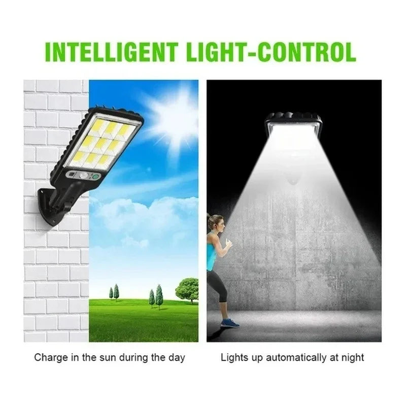 1~6pack Solar Street Lights Outdoor 108COB LED Solar Lamp With 3 Lighting Mode Motion Sensor Security for Garden Patio Path Yard Oasis Select