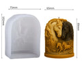 Double Horse Head Silicone Mold – Candle, Soap & Resin Craft