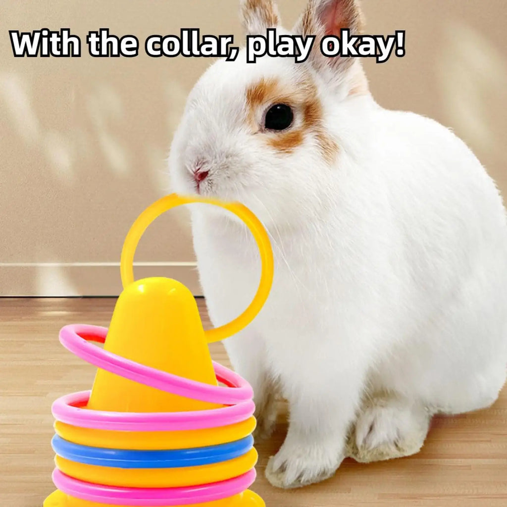 bunny Ferrule Toy Interactive Training Chew Toy Random Ice Cream Cone Shaped Pet bunny Ferrule Toy To Relieve Boredom Toys Oasis Select
