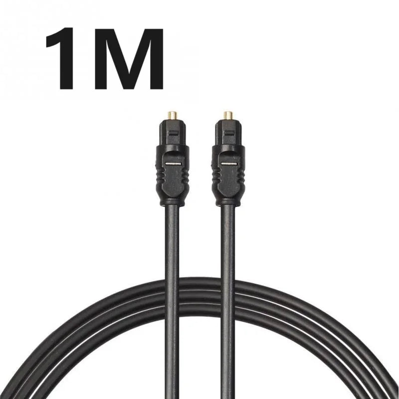 15m 10m 5m 3m 2m 1m CD DVD Gold-Plated Plug Cable Cord Toslink Optical Fiber Audio Cable Digital SPDIF Cable For Xbox 360 PS3 Oasis Select 1m