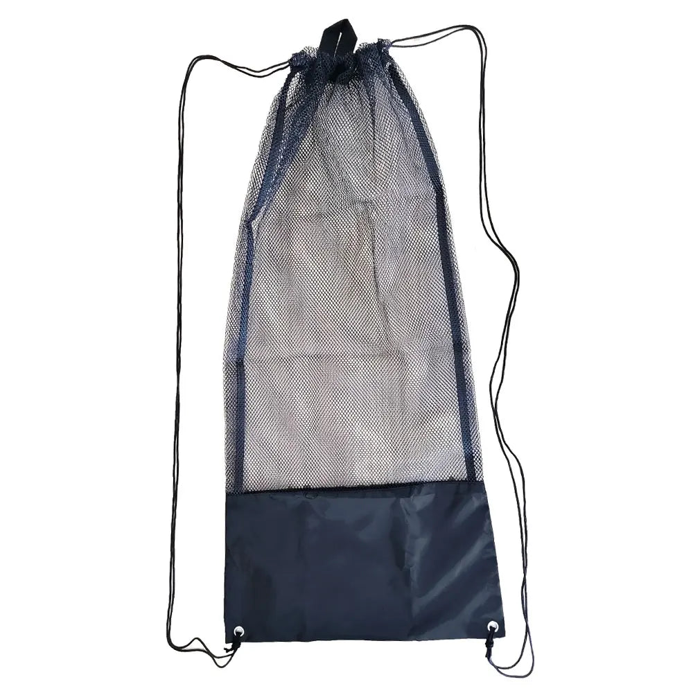 Mesh Gear Bag for Snorkel Equipment Scuba Diving Snorkel Bag Backpack for Snorkeling Fins Swimming Gear Beach and Sports Device Oasis Select