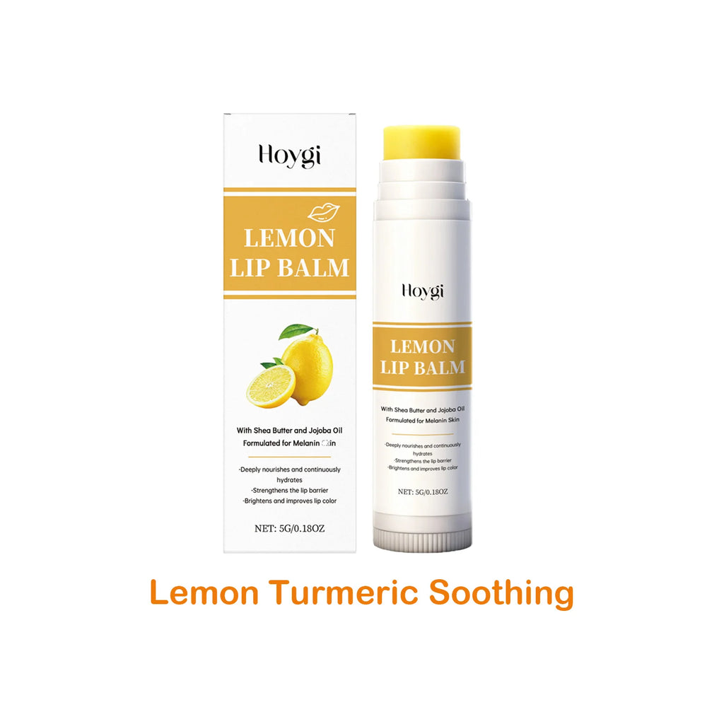Hoygi Lip Balm – Lemon, Turmeric & Tallow for Chapped Lips Moisturizing Lip Balm Oasis Select Lemon