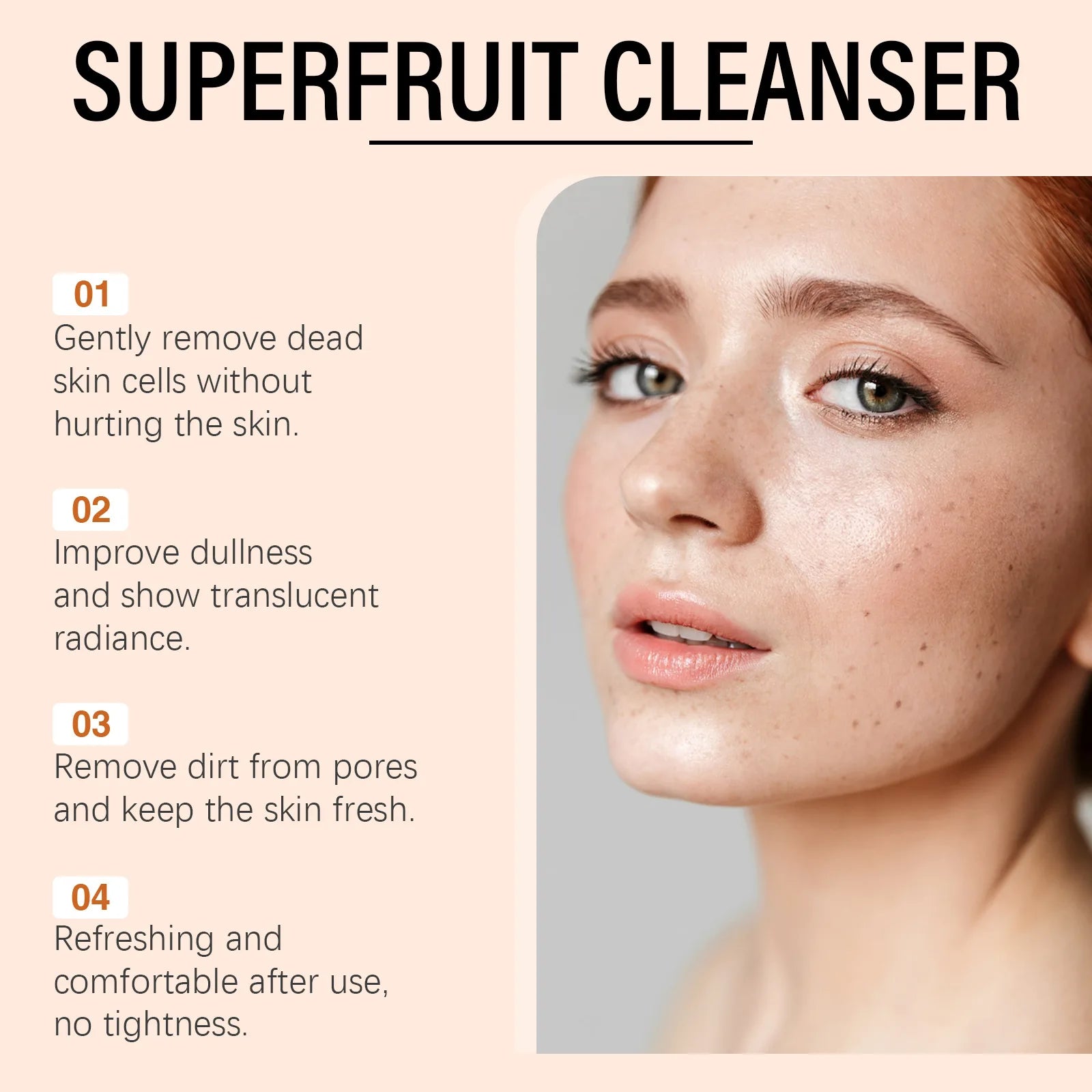 Coconut Oil Facial cleanser Tighten Cheek Control Skins Oiling Removing Acne Reducing Blackheads Pores Faces Moisturizing Oils Oasis Select