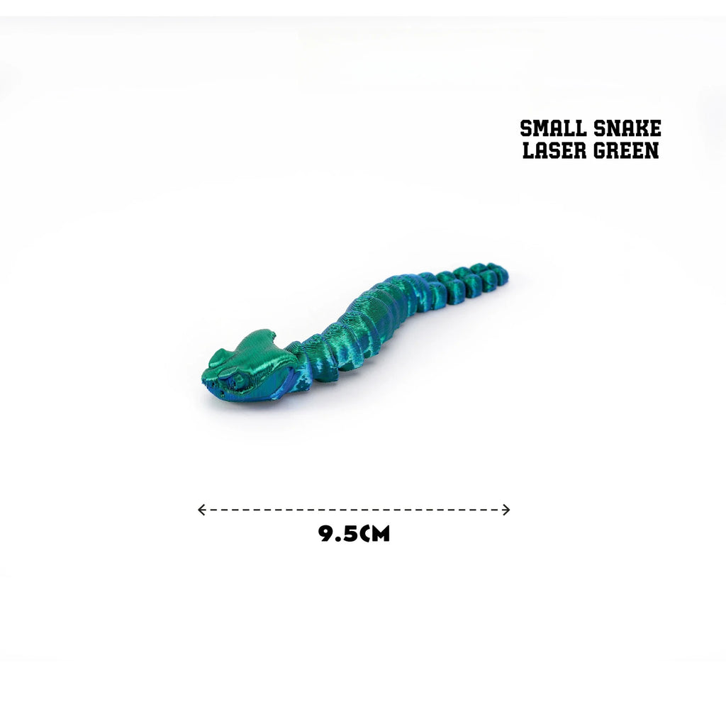 3D Printed Mini Animals Multi-Joint Rotatable Fidget Toys Office Desk Decoration Home Decor Animal Model Figurine Kid Gift 피규어 Oasis Select snake