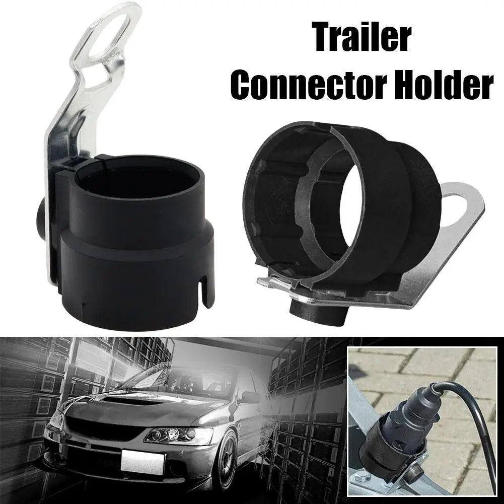 1pcs Parking Cover Trailer Plug Holder Universal Accessory For 7 And 13 Pin Trailer Plugs Connector Fixer Bracket Oasis Select