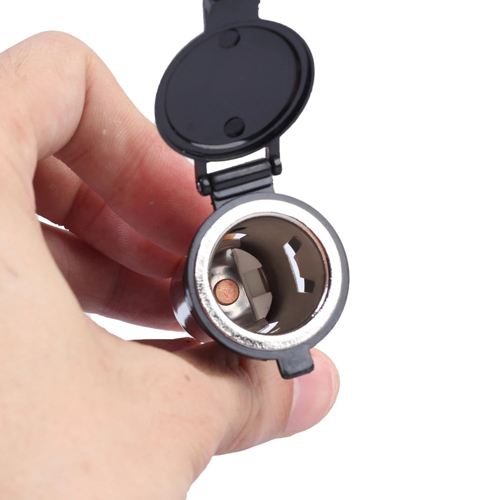 12V-24V Waterproof Cigarette Lighter Female Socket 10A – Car & Moto Car Power Socket Oasis Select