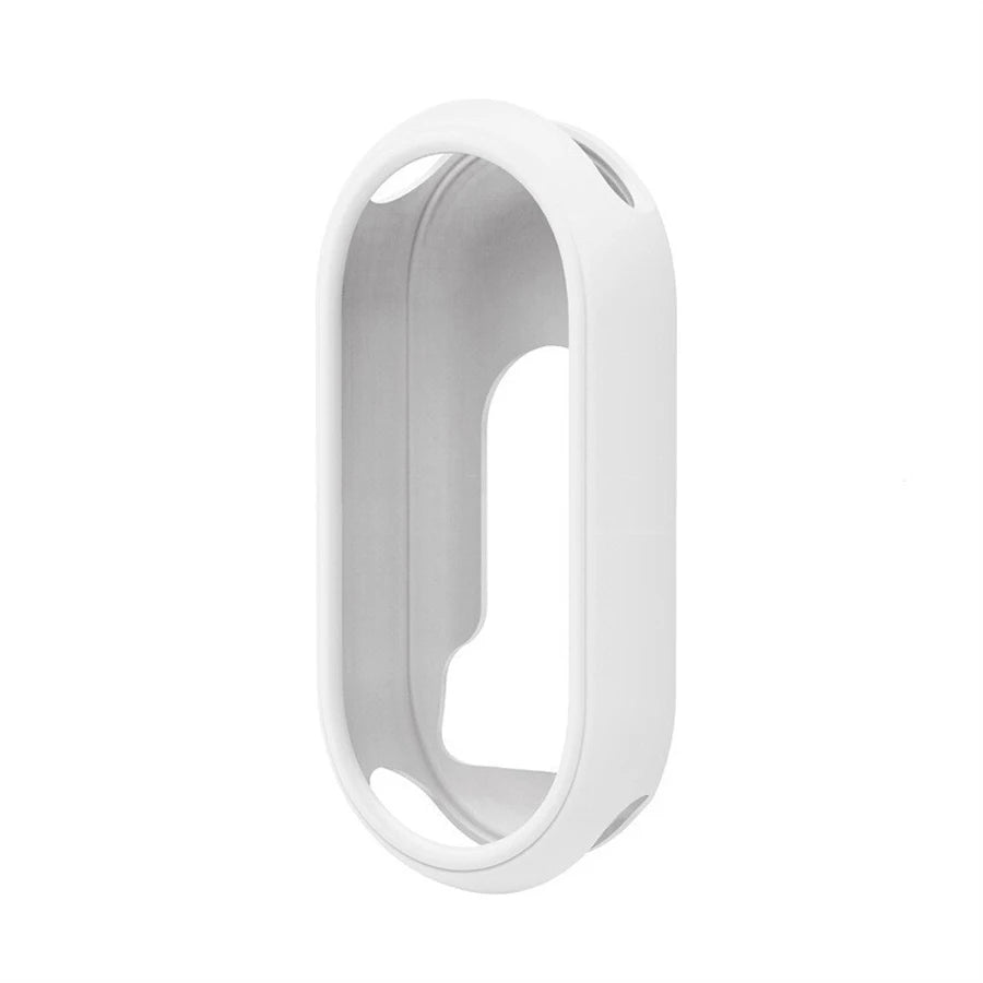 Silicone Case for Xiaomi Mi Band 10/9/8 – Shockproof Cover Smartwatch Case Oasis Select WHITE For Mi Band 8 9 10