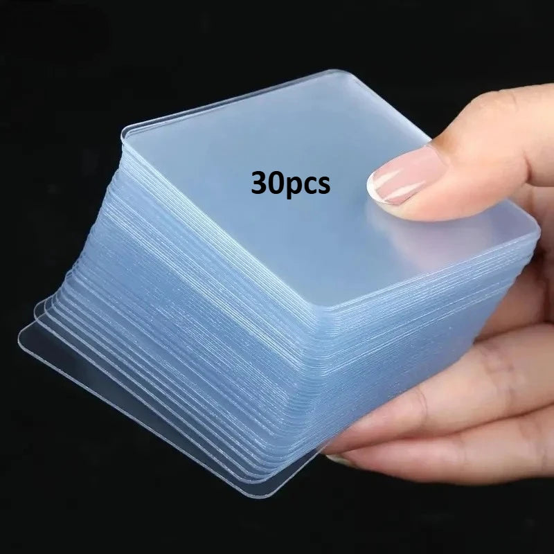 30/50PCS Heavy Duty Double Sided Adhesive Tape, Instantly Mount Pictures Carpets, Reusable No-Nail Strong Adhesive, Adhesivos Oasis Select 30pcs