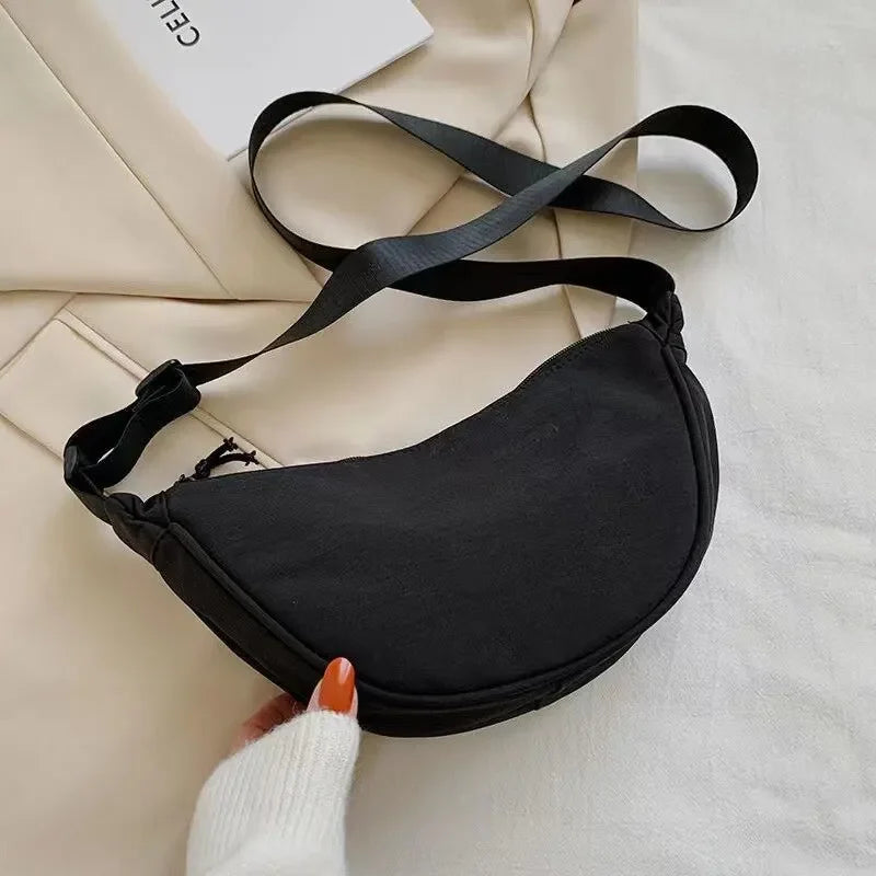 Women's Small PU Leather Crossbody Shoulder Bag | Classic Style Crossbody Shoulder Bag Oasis Select Black