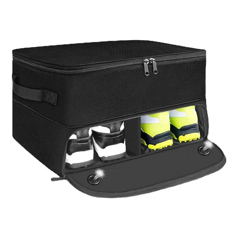 Outdoor Foldable Golf Supplies Storage Bag Golf Organizer for Car Portable Unisex Golf Ball Towel Box for Trunk Space Saving Bag Oasis Select
